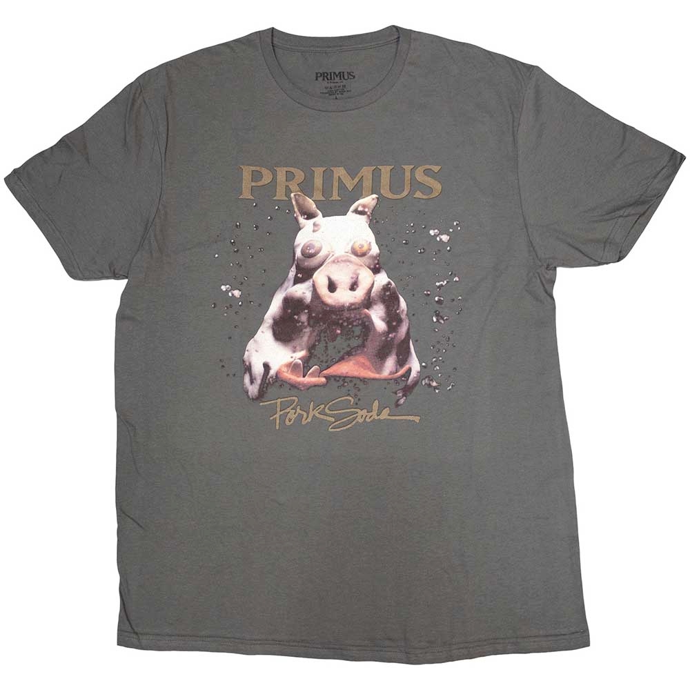 Primus - Pork Soda Tshirt Homme - Gris